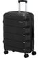 American Tourister keskikokoinen matkalaukku Air Move Spinner 66/24, musta hinta ja tiedot | Matkalaukut ja matkakassit | hobbyhall.fi