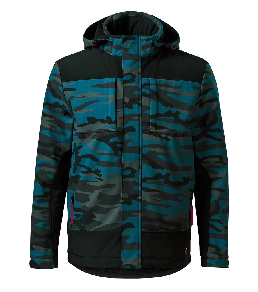 Miesten Talvinen Softshell-takki Vertex Camo hinta ja tiedot | Työvaatteet | hobbyhall.fi