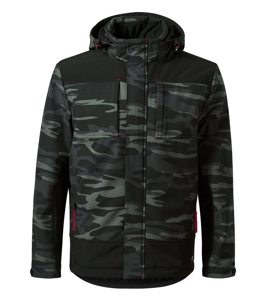 Miesten Talvinen Softshell-takki Vertex Camo Dark hinta ja tiedot | Työvaatteet | hobbyhall.fi