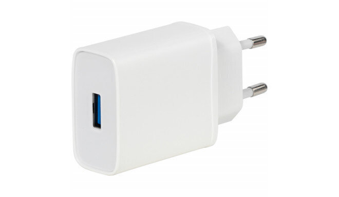 VIVANCO USB QC 3.0 18W Home Charger hinta ja tiedot | Puhelimen laturit | hobbyhall.fi