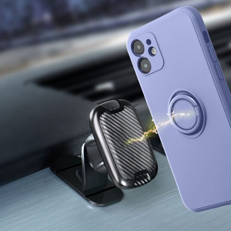 Forcell RING Xiaomi Redmi Note 12 Pro 5G (6,67") Silikoninen Suojakuori – Violetti hinta ja tiedot | Puhelimen kuoret ja kotelot | hobbyhall.fi