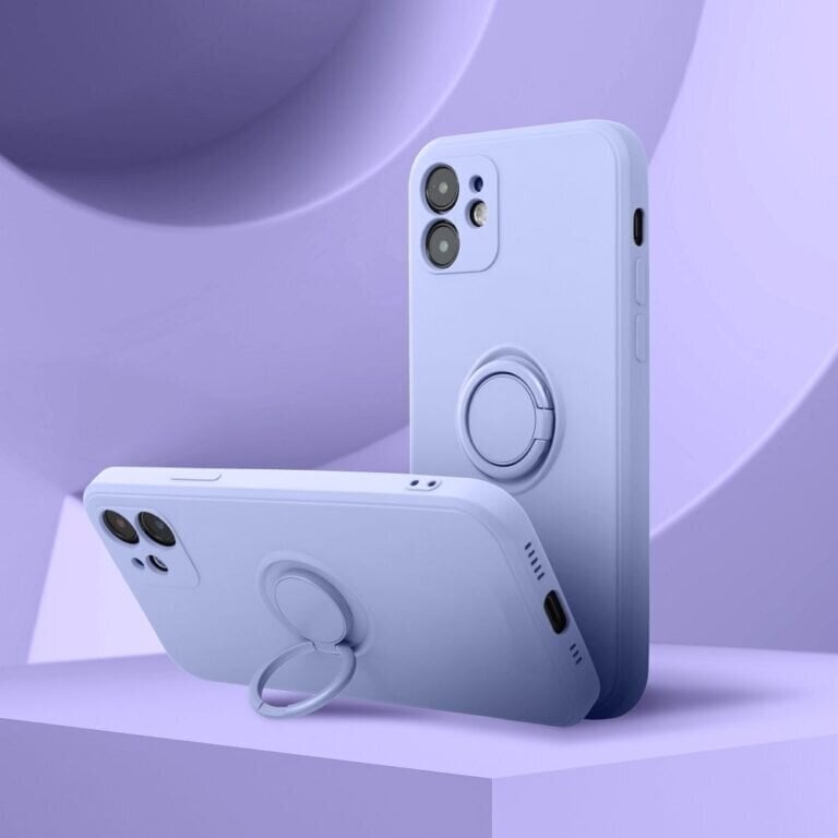 Forcell RING Xiaomi Redmi Note 12 Pro 5G (6,67") Silikoninen Suojakuori – Violetti hinta ja tiedot | Puhelimen kuoret ja kotelot | hobbyhall.fi