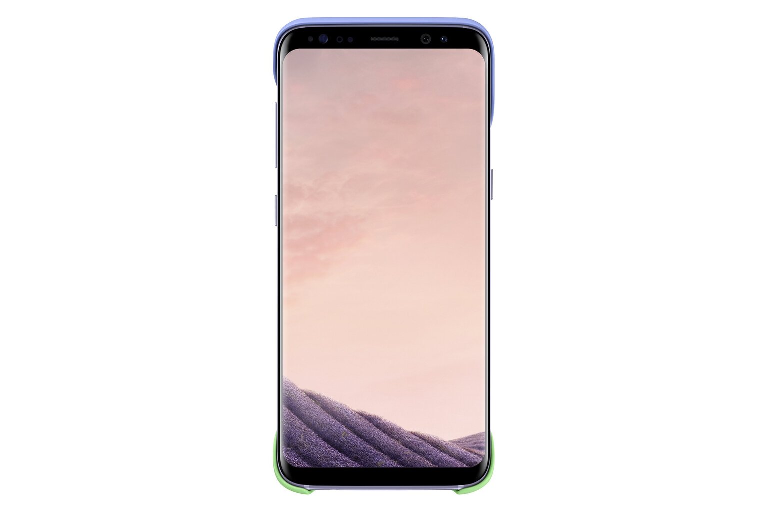 Kaksiosainen kotelo sopii Samsung Galaxy S8 G950:lle, violetti hinta ja tiedot | Puhelimen kuoret ja kotelot | hobbyhall.fi