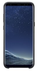 Nahkakotelo Samsung Galaxy S8 Plus G955, musta hinta ja tiedot | Puhelimen kuoret ja kotelot | hobbyhall.fi