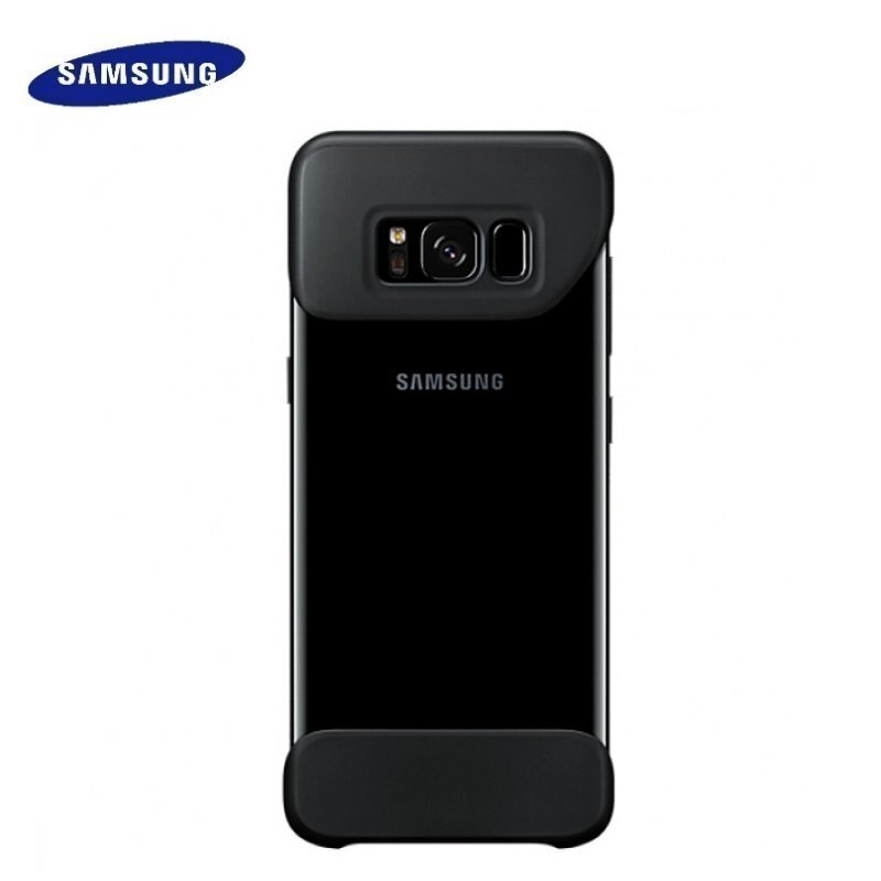 Samsung EF-MG955CBEGWW 2 Piece Original Cover for Samsung G955 Galaxy S8 Plus Black hinta ja tiedot | Puhelimen kuoret ja kotelot | hobbyhall.fi