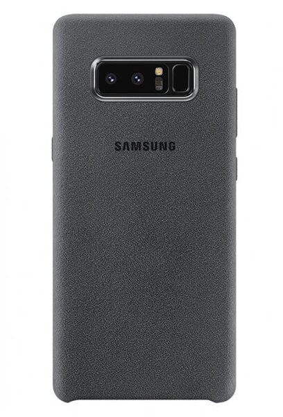 Samsung Galaxy Note 8 cover Alcantara Dark Grey