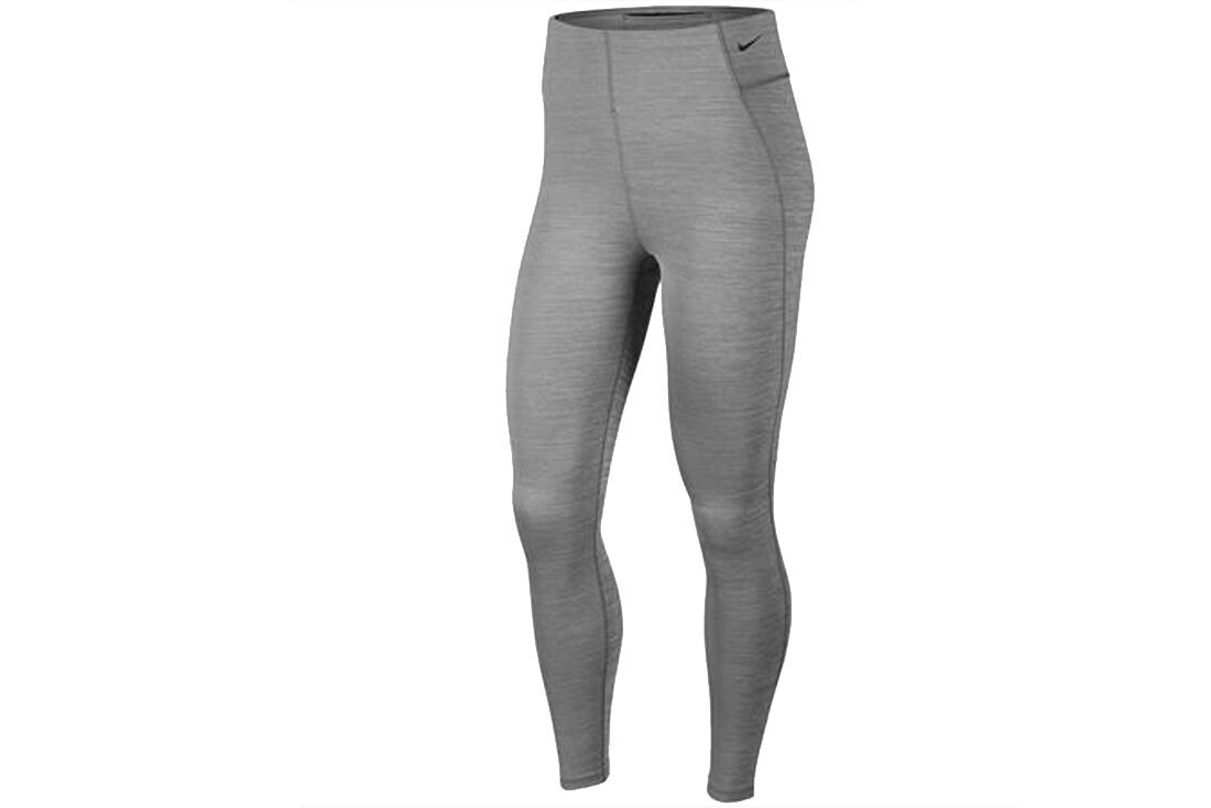 Nike naisten urheiluhousut W NK Sculpt Victory Tights AQ0284-068, harmaa hinta ja tiedot | Naisten urheiluvaatteet | hobbyhall.fi