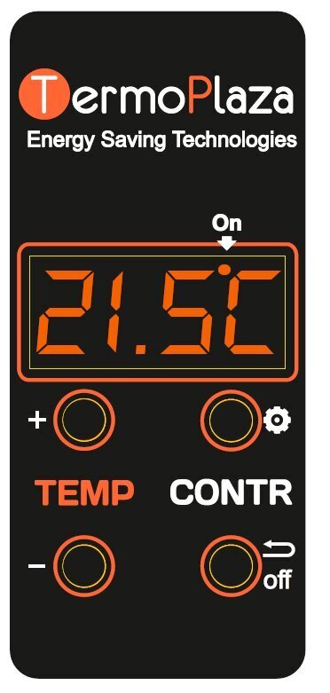 Lämmitin Termoplaza STP 700V pystytermostaatti, valkoinen hinta ja tiedot | Lämmittimet | hobbyhall.fi