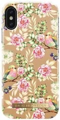 iDeal of Sweden Apple iPhone X suojakuori - Champagne Birds hinta ja tiedot | Puhelimen kuoret ja kotelot | hobbyhall.fi