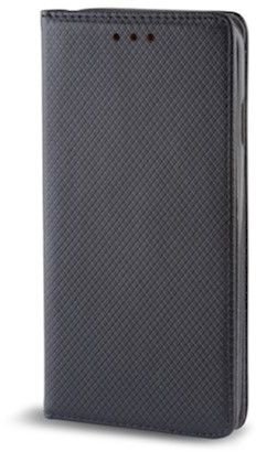 Forever Smart Magnetic Fix Book Case without clip Huawei P Smart / Enjoy 7S Black hinta ja tiedot | Puhelimen kuoret ja kotelot | hobbyhall.fi