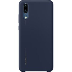 Huawei P20 Silicone Cover Blue hinta ja tiedot | Puhelimen kuoret ja kotelot | hobbyhall.fi