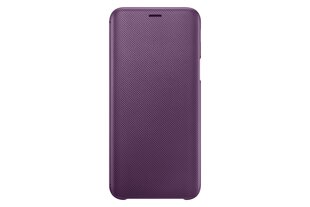 Samsung Galaxy J6 Wallet Case Purple hinta ja tiedot | Puhelimen kuoret ja kotelot | hobbyhall.fi