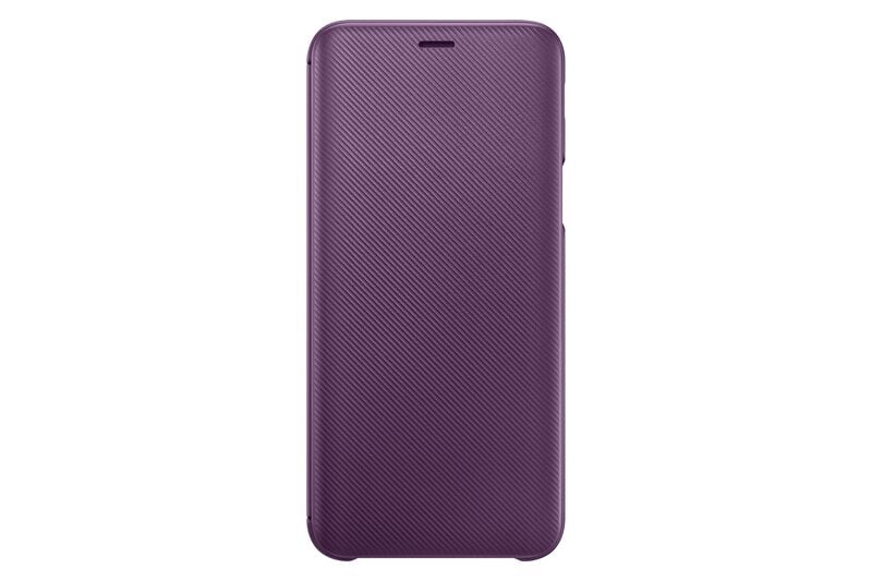 Samsung Galaxy J6 Wallet Case Purple