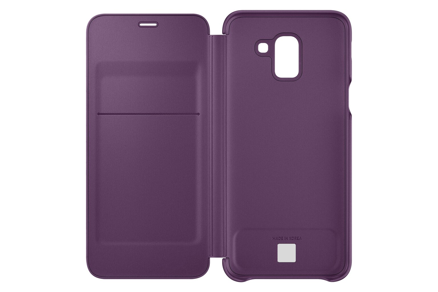 Samsung Galaxy J6 Wallet Case Purple hinta ja tiedot | Puhelimen kuoret ja kotelot | hobbyhall.fi