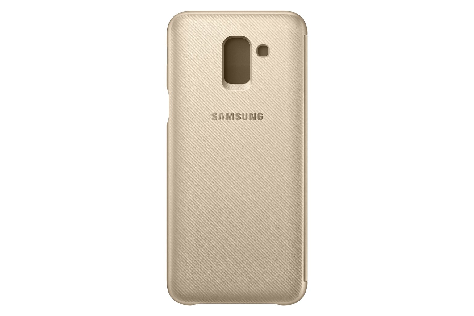 SAMSUNG WALLET COVER J6 GOLD hinta ja tiedot | Puhelimen kuoret ja kotelot | hobbyhall.fi