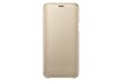 SAMSUNG WALLET COVER J6 GOLD hinta ja tiedot | Puhelimen kuoret ja kotelot | hobbyhall.fi