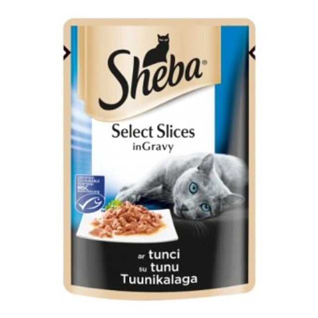 Sheba kissanruoka, 85 g x 12 kpl hinta ja tiedot | Kissanruoka | hobbyhall.fi