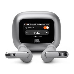 JBL Live Beam 3, silver hinta ja tiedot | Kuulokkeet | hobbyhall.fi