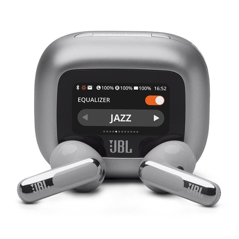 JBL Live Flex 3, silver hinta ja tiedot | Kuulokkeet | hobbyhall.fi