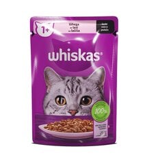 Whiskas Adult aikuisille kissoille lohen kanssa, 85 g x 28 kpl. hinta ja tiedot | Kissanruoka | hobbyhall.fi