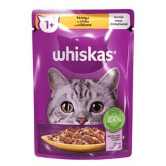 Whiskas kissanruoka, kanan kanssa, 85 g x 28 kpl hinta ja tiedot | Kissanruoka | hobbyhall.fi