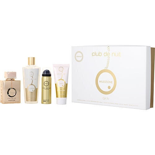 Sarja Armaf Club De Nuit Milestone miehille: Eau de Parfum EDP, 105 ml + suihkutettava deodorantti, 50 ml + suihkugeeli, 100 ml + shampoo, 250 ml hinta ja tiedot | Miesten hajuvedet | hobbyhall.fi