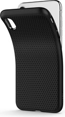 Spigen Liquid Air super elegant TPU back cover case for Apple iPhone XR Black hinta ja tiedot | Spigen Puhelimet, älylaitteet ja kamerat | hobbyhall.fi