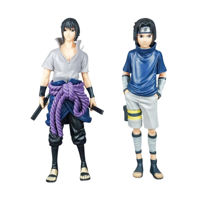 2 kpl 25cm Anime Naruto Figure Uchiha Itachi Sasuke Pain Kakashi Naruto Shippuden Toimintafiguurit kokoelma mallia hinta ja tiedot | Pienoismallit | hobbyhall.fi