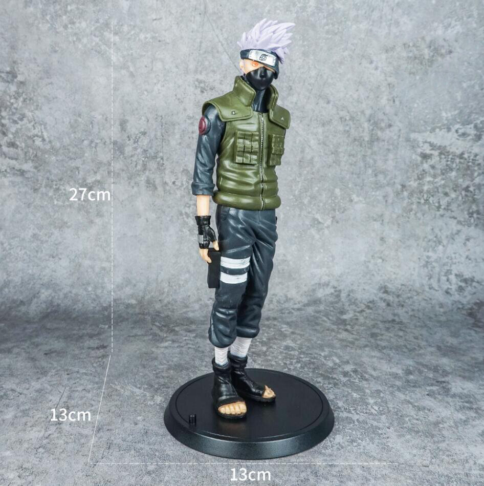 2 kpl 25cm Bandai Naruto Anime Figure Shippuden Uchiha Sasuke Hatake Kakashi Namikaze Minato Action Figure Collection Mode hinta ja tiedot | Pelien oheistuotteet | hobbyhall.fi