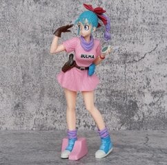 Anime Cartoon Dragon Ball Z 25cm Bulma PVC Toiminta kuva patsas malli figuuri figuuri keräily nukkeja hinta ja tiedot | Pienoismallit | hobbyhall.fi