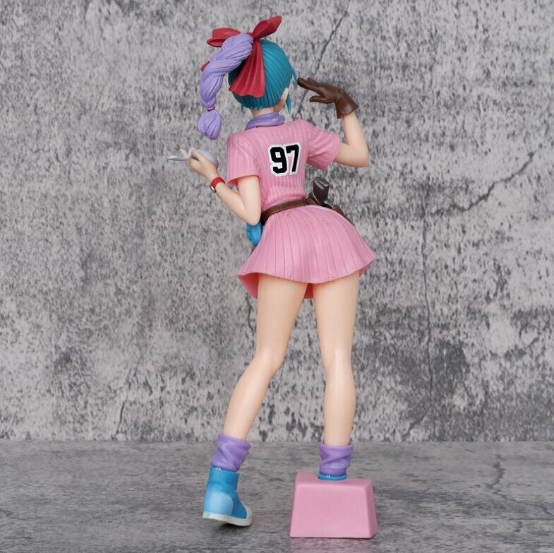 Anime Cartoon Dragon Ball Z 25cm Bulma PVC Toiminta kuva patsas malli figuuri figuuri keräily nukkeja hinta ja tiedot | Pienoismallit | hobbyhall.fi