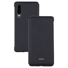 HUAWEI P30 PRO PU WALLET BLACK hinta ja tiedot | Puhelimen kuoret ja kotelot | hobbyhall.fi