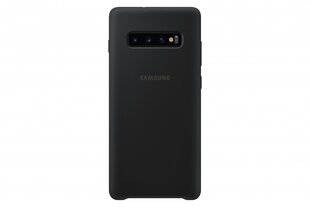 SAMSUNG SILICONE COVER S10+ BLACK hinta ja tiedot | Puhelimen kuoret ja kotelot | hobbyhall.fi