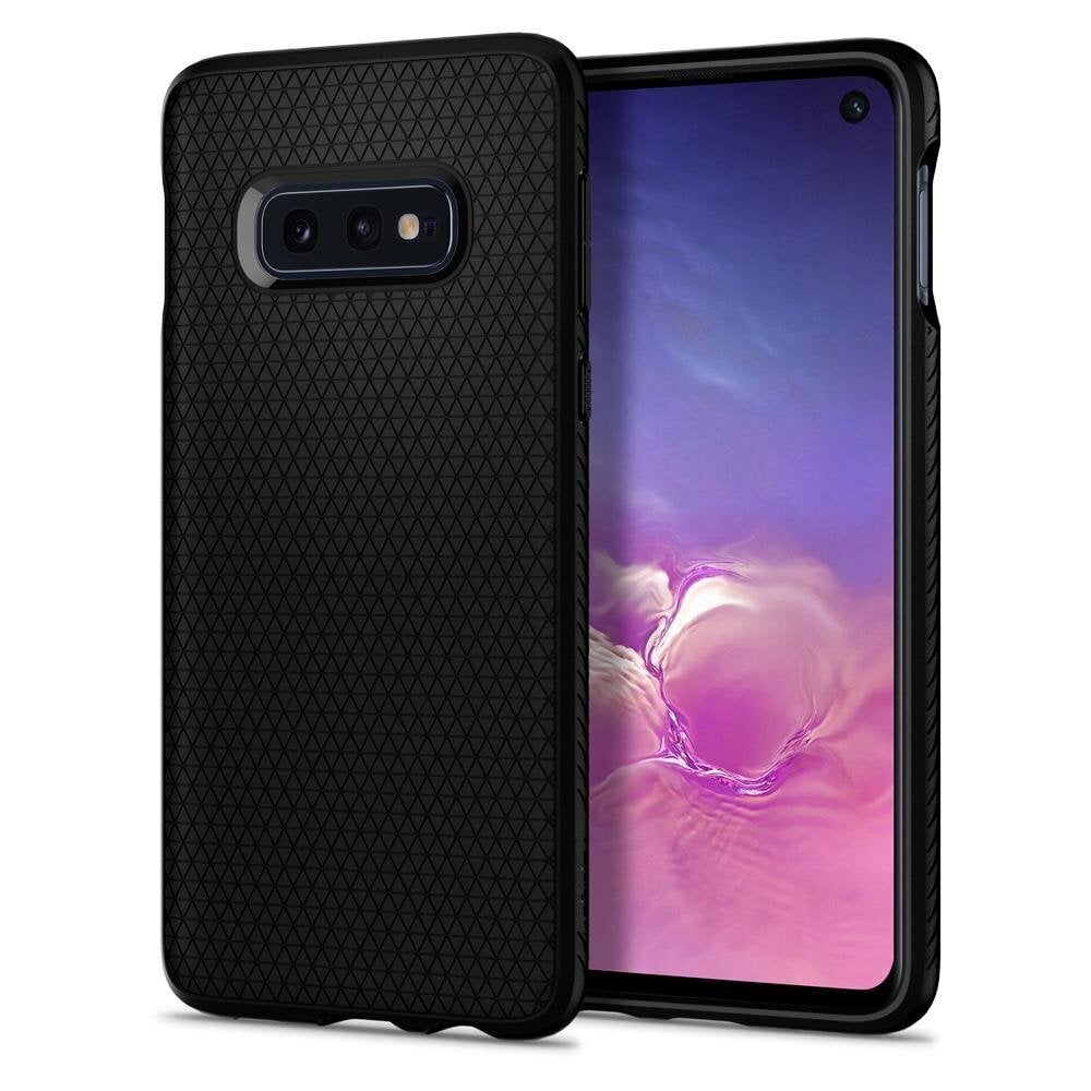 Spigen Liquid Air super elegant TPU back cover case for Samsung Galaxy S10e / S10 Lite Black hinta ja tiedot | Puhelimen kuoret ja kotelot | hobbyhall.fi