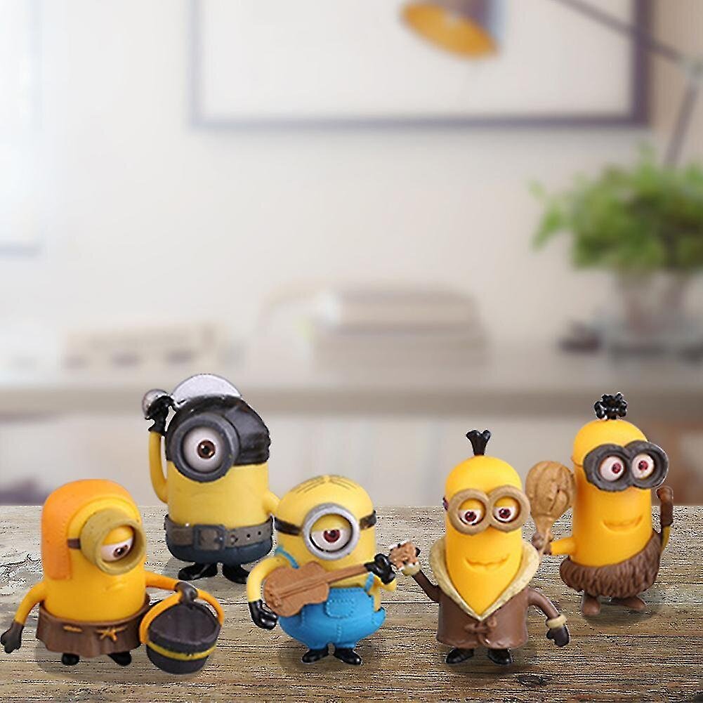 10 kpl Pvc lapsille Pieni söpö figuurilelu syntymäpäivälahja minionit hinta ja tiedot | Poikien lelut | hobbyhall.fi