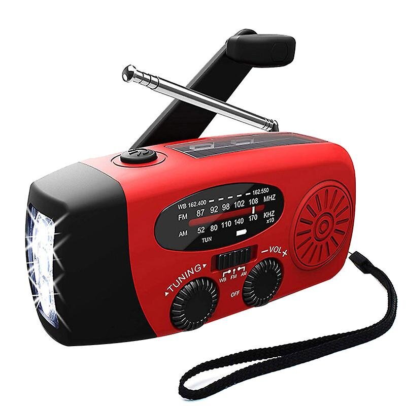 Hätäaurinkovoimalla toimiva Am/fm/() radio, taskulamppu, laturi matkapuhelimiin: älypuhelimet ja USB-laitteet hinta ja tiedot | Kelloradiot ja herätyskellot | hobbyhall.fi