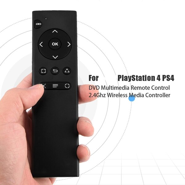 Sony Playstation 4 Ps4 Dvd -multimediakaukosäätimelle 2,4 GHz:n langaton mediaohjain ilman akkua)