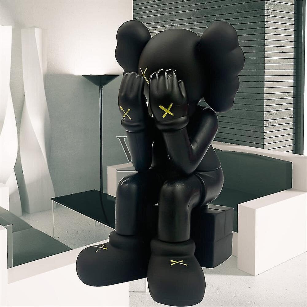 Sarjakuva Kaws Model Art Lelut Figuurit Kodin koristelu lapsille Lahjat musta hinta ja tiedot | Sisustustuotteet | hobbyhall.fi