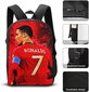 GENBAK Ronaldo Kids -reput Jalkapalloilijan koululaukut keskiasteen esikouluikäisille lapsille Selkäreppu kävelyreput 17 tuumaa hinta ja tiedot | Koulureput ja -laukut | hobbyhall.fi