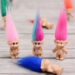 10 kpl Lucky Troll Dolls Ihastuttavia minihahmoja Kakunpäälliset Koristeet Söpöt tontut Keräilylelu Juhlalahja hinta ja tiedot | Juhlakoristeet | hobbyhall.fi