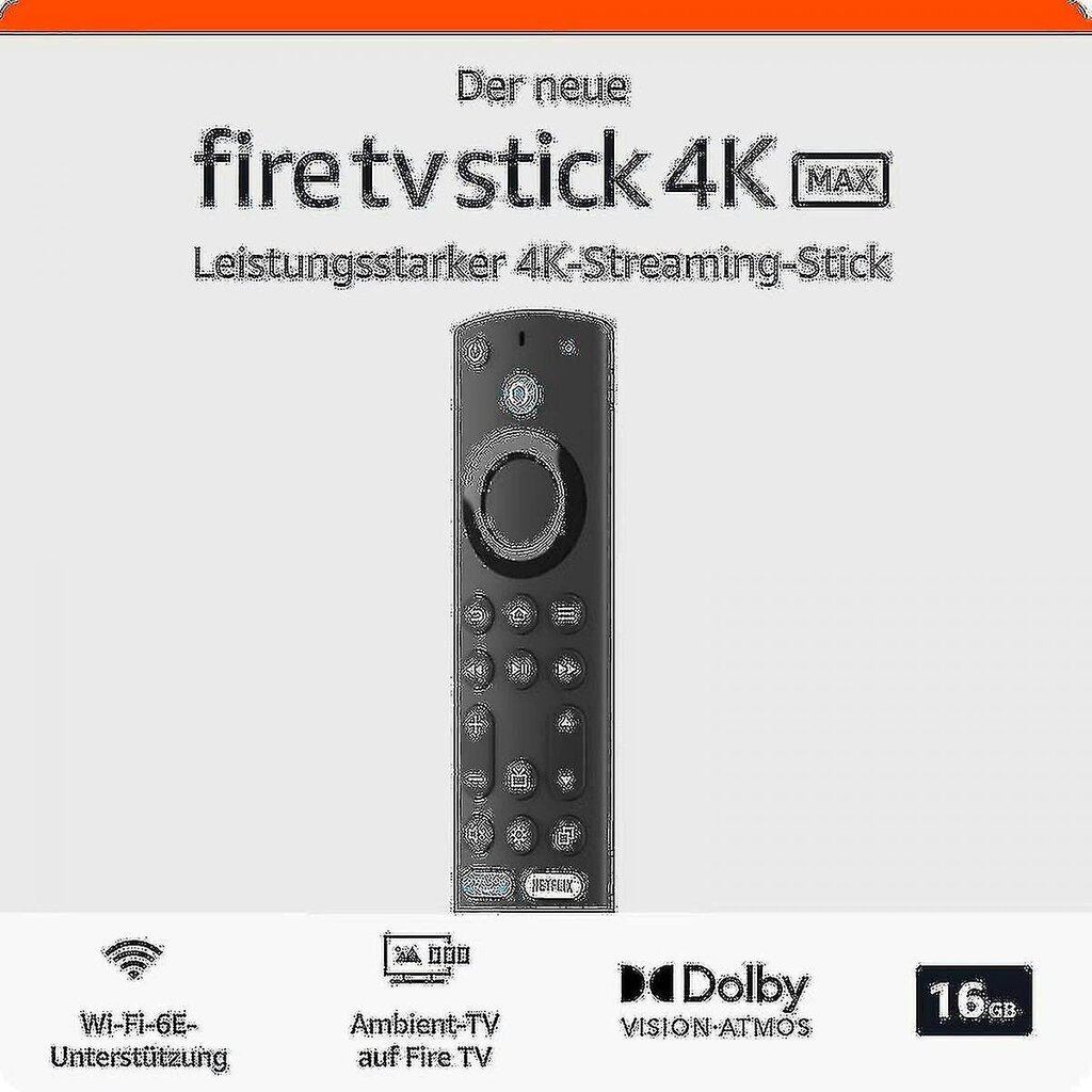 Täysin uusi Amazon Fire Tv Stick 4k Max -suoratoistolaite | Tukee Wi-Fi 6e:tä, Ambient Experiencea hinta ja tiedot | Ohjain- ja laajennuskortit | hobbyhall.fi