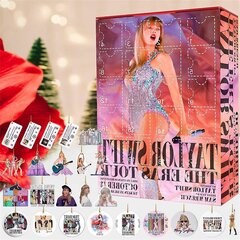 Joulun 2023 Taylor Swift -adventtikalenteri faneille hinta ja tiedot | Tyttöjen lelut | hobbyhall.fi