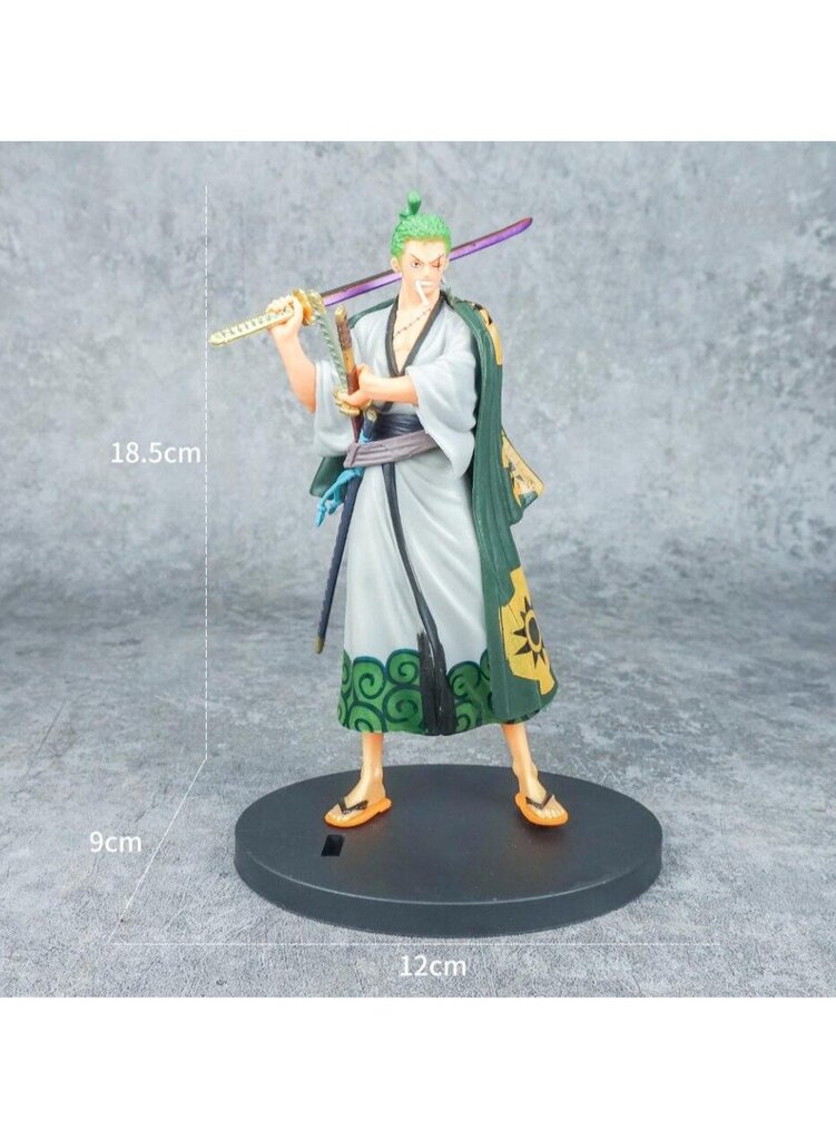 4 kpl 18cm One Piece Anime figuuri Luffy Zoro Chopper Nami Toimintafiguuri Land of Wano Lelut hinta ja tiedot | Pienoismallit | hobbyhall.fi