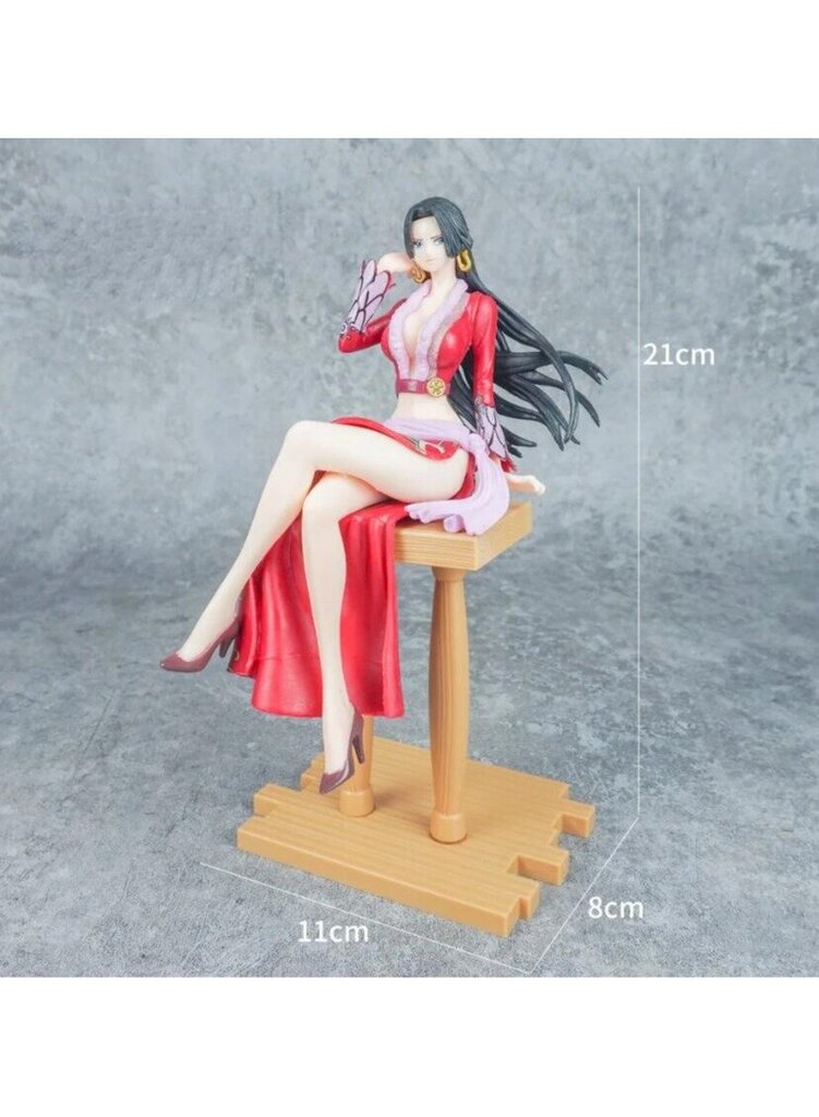 4 kpl Anime One Piece Luffy Ace Nami Hancock Figure Bar asento Istuma-asento Action Figure PVC Model Doll, 17-22cm hinta ja tiedot | Pienoismallit | hobbyhall.fi