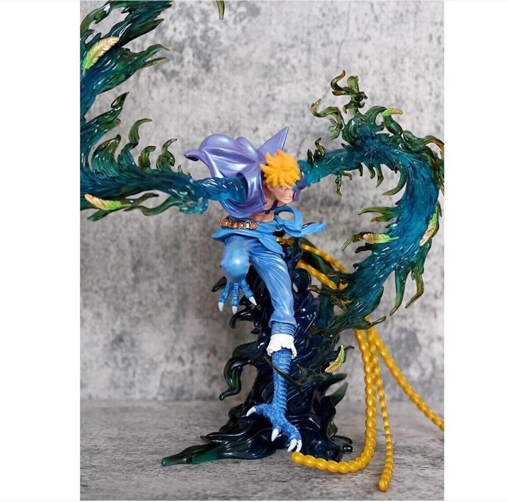 One Piece Marco Anime Figure Immortal Birds 31cm Action Figure Brain Hole Pvc Statue Doll Ornament Collection Model hinta ja tiedot | Pienoismallit | hobbyhall.fi