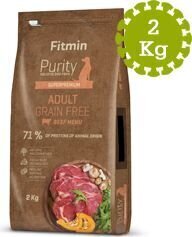 Fitmin Purity Grain Free täysravinto aikuisille koirille, naudanlihaa, 2 kg hinta ja tiedot | Koiran kuivaruoka | hobbyhall.fi