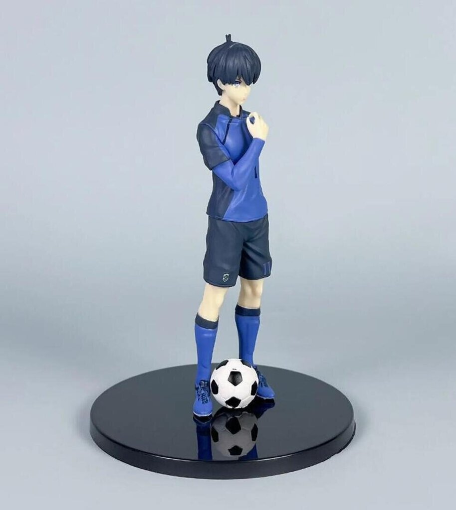 17cm Blue Castle Anime Figure Forward Isagi Yoichi Toimintahahmo Japanilainen jalkapallopoika Figurine PVC Aikuisten kokoelma Model Toy hinta ja tiedot | Pienoismallit | hobbyhall.fi