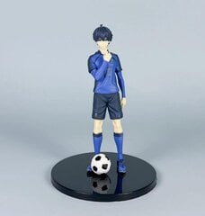 17cm Blue Castle Anime Figure Forward Isagi Yoichi Toimintahahmo Japanilainen jalkapallopoika Figurine PVC Aikuisten kokoelma Model Toy hinta ja tiedot | Pienoismallit | hobbyhall.fi