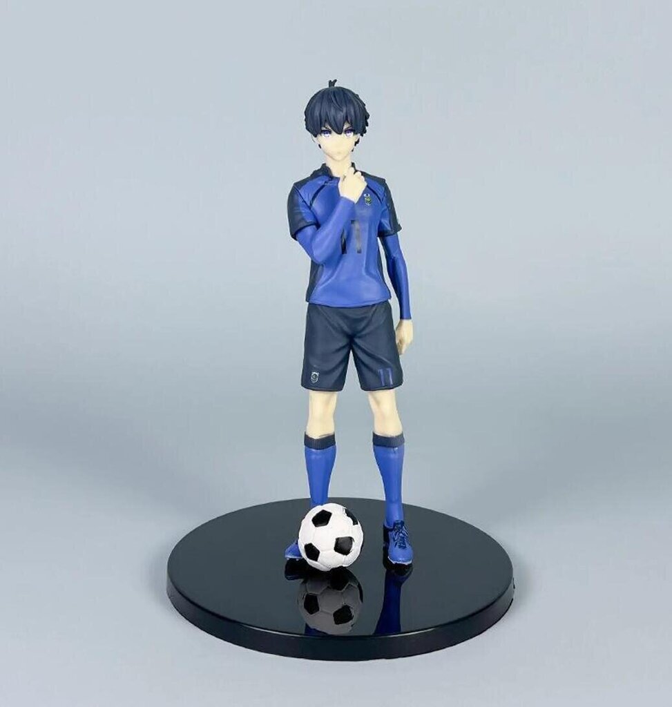 17cm Blue Castle Anime Figure Forward Isagi Yoichi Toimintahahmo Japanilainen jalkapallopoika Figurine PVC Aikuisten kokoelma Model Toy hinta ja tiedot | Pienoismallit | hobbyhall.fi