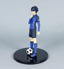 17cm Blue Castle Anime Figure Forward Isagi Yoichi Toimintahahmo Japanilainen jalkapallopoika Figurine PVC Aikuisten kokoelma Model Toy hinta ja tiedot | Pienoismallit | hobbyhall.fi